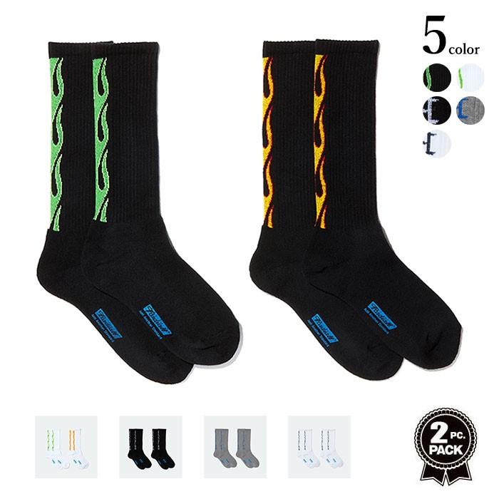 メール便可 送料2円 Radiall ラディアル ソックス メンズ おしゃれ 靴下 厚手 クルー丈 2足セット 2pac Sox Flames Hedonism Rad 2pac Sox Oss 通販 Yahoo ショッピング