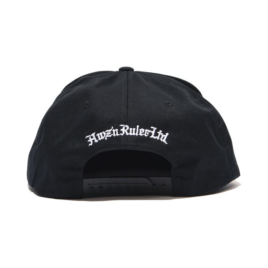 ●HWZN BROSS ×RULER STREET POSSE キャップ 新品 RULER ルーラー ハウゼンブロス スナップバックキャップ 帽子