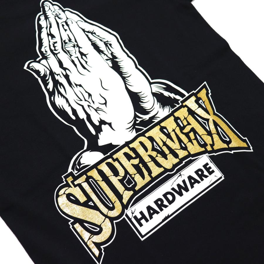 スーパーマックス ロンT 長袖Tシャツ SUPERMAX HARDWARE PRAYING HANDS