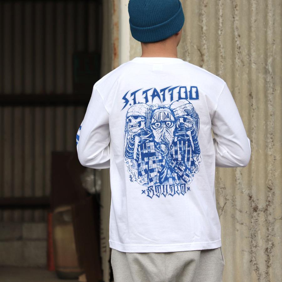 S.T. TATTOO STUDIO - JASON BROWN L/S T-SHIRT Suicidal Tendencies