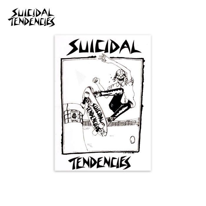 Suicidal Tendencies スイサイダル・テンデンシーズ STS31 Lance Skater Sticker ステッカー バンド スケボー スケーター 車 スカル ストリート ブランド ロゴ | Suicidal Tendencies