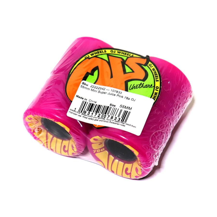 OJ Wheels (オージェイ ウィール) Mini Super Juice 55mm 78a OJ Wheels (オージェイ ウィール) Mini Super Juice 55mm 78a