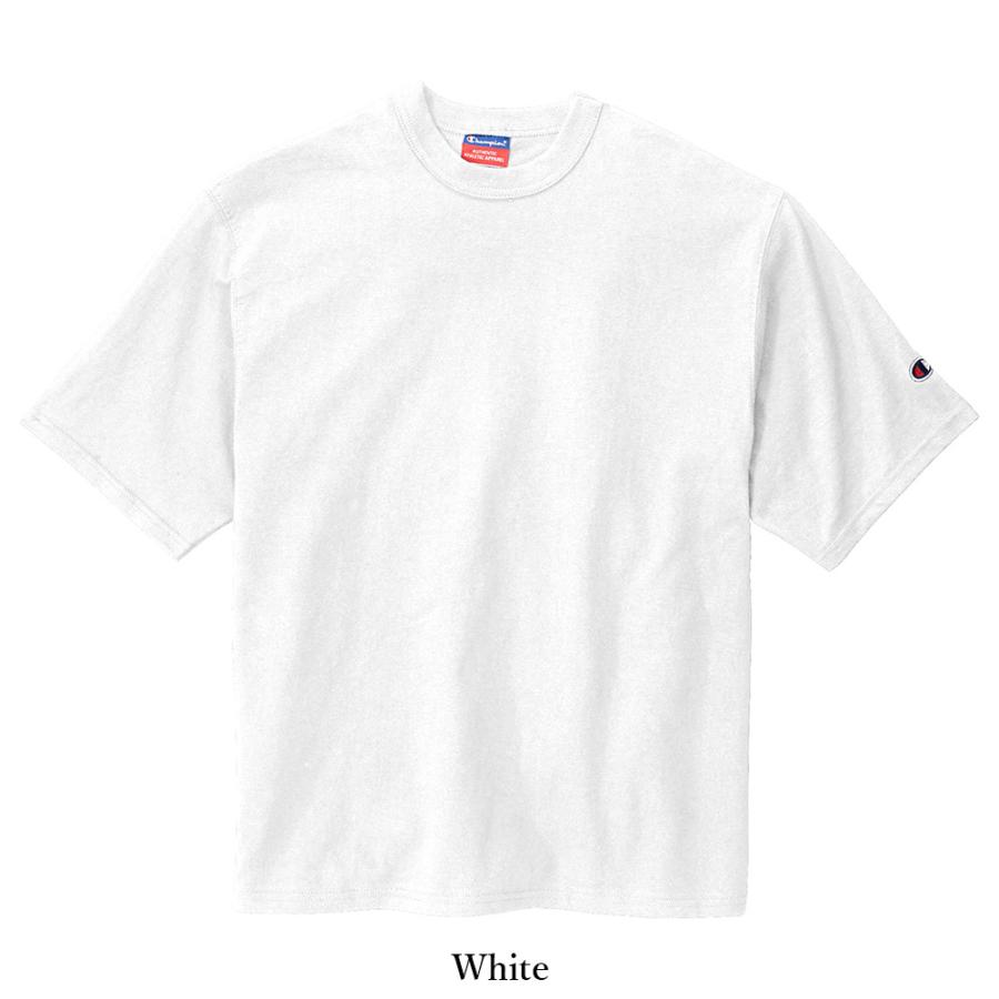 Champion (チャンピオン) Heritage 7oz. Jersey Tee tシャツ Tシャツ メンズ ロゴ 半袖 ヘビーウェイト 厚手 無地 綿 大きい USA企画 | Champion | 01