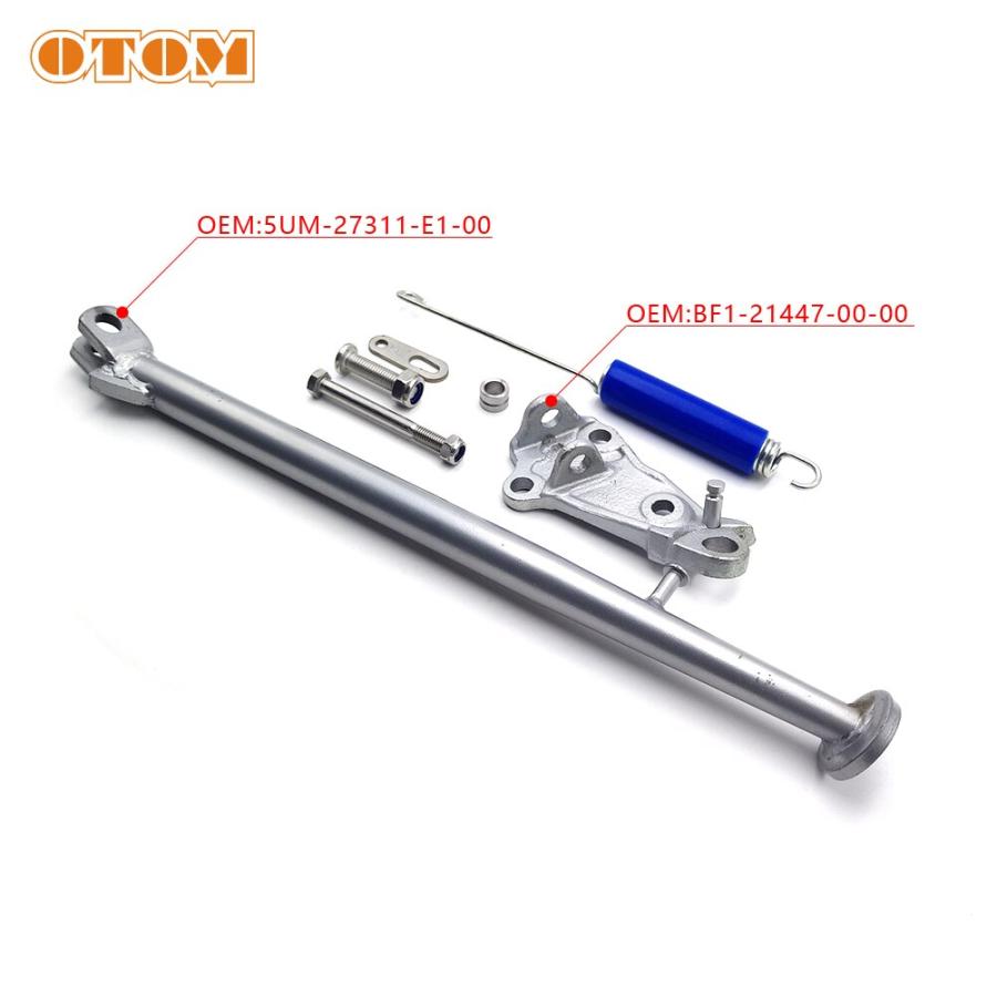 Motorcycle Kickstand Side Stand Spring Kit Foot Bracket For YAMAHA