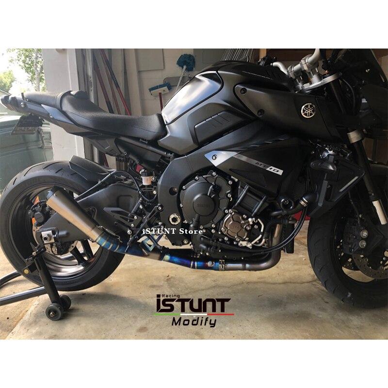 【中古品 】 スリップオン ヤマハ R1 YZF R1 MT10 2015年-2020年 バイク エキゾースト エスケープ マフラー サイレンサー チタン 金属 中間dle パイプ 【GMS7055547289】(25354円)