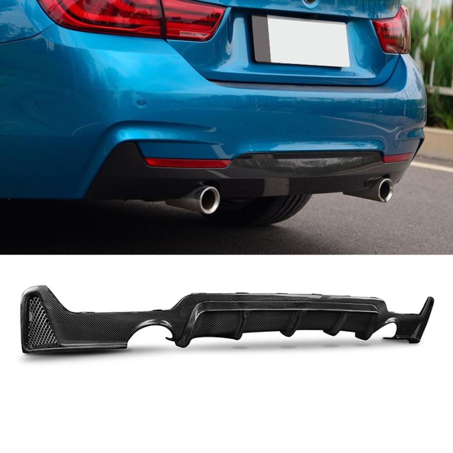Rear Diffuser Lip For BMW 4-Series F32 F33 F36 435i 2014-2020 M Tech ...