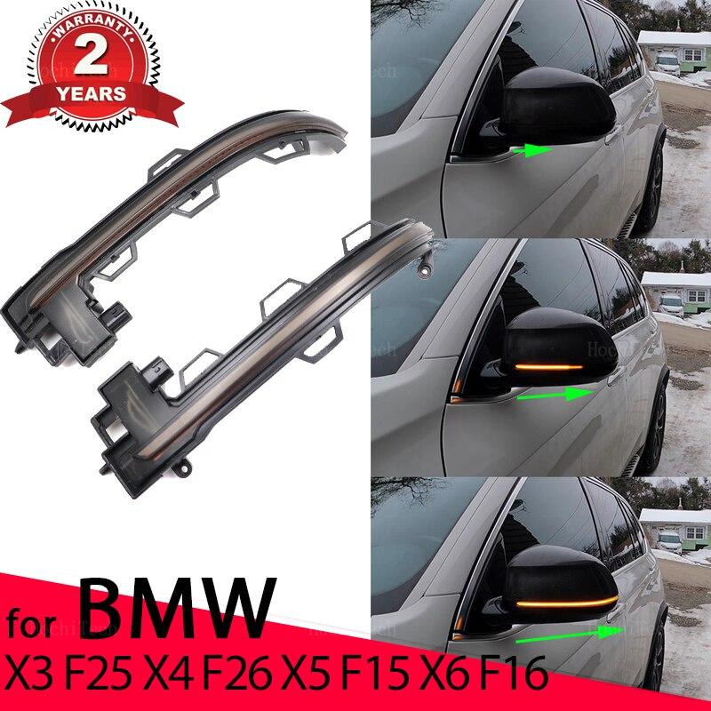 2PCS LED Dynamic Turn Signal Light Mirror Indicator Blinker Lamp for