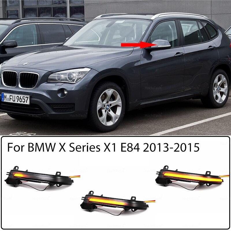 イエロー シーケンシャル ウィンカー シグナル ミラー ライト BMW X シリーズ X1 E84 2013年2015年 b32096