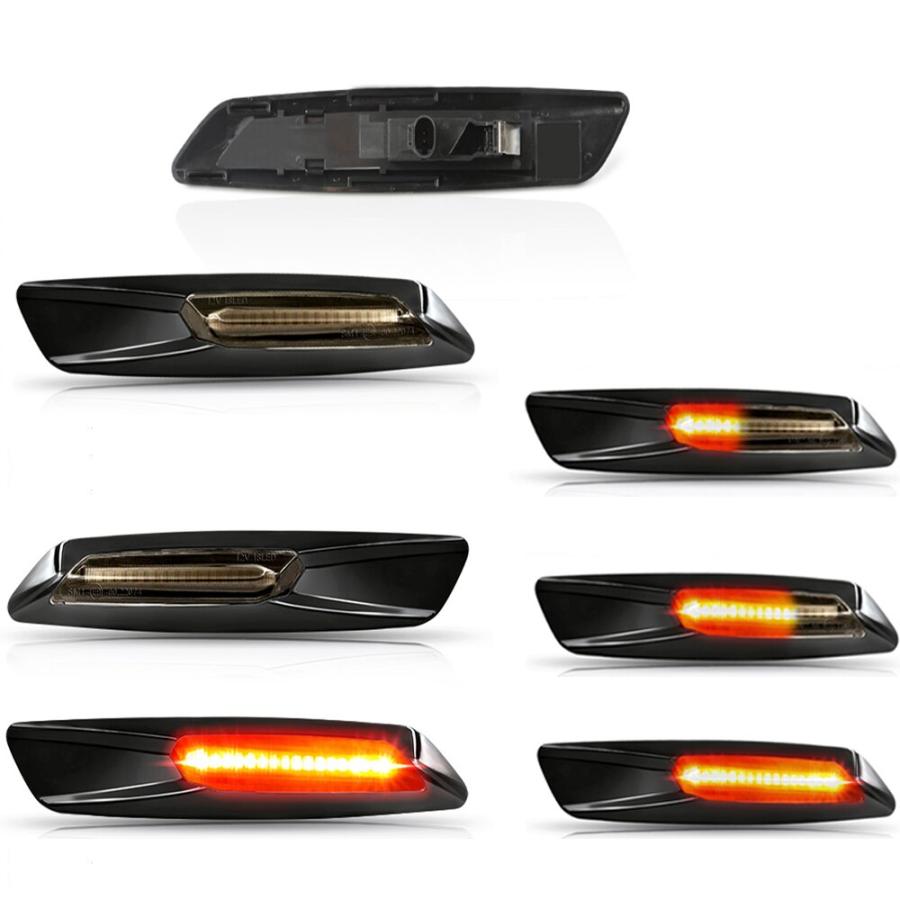 For BMW 1 3 5 Series F30 E90 E91 E92 E93 E46 E60 E61 Amber LED Car