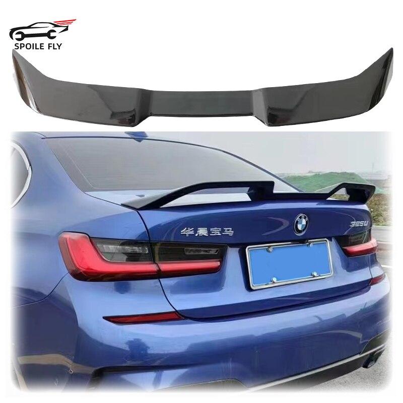 2019 to 2023 For BMW 3 series G20 G28 320i 325i 330i M340i Spoiler Carbon Fiber Glossy Black By