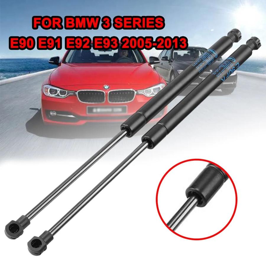 1Pair Car Front Hood Lift Gas Shock Struts Bar Replacement For