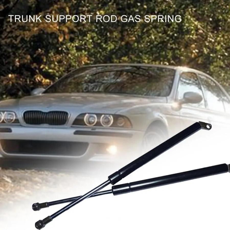 2Pcs Tailgate Boot Gas Spring Struts Longlasting Replacement Carbon