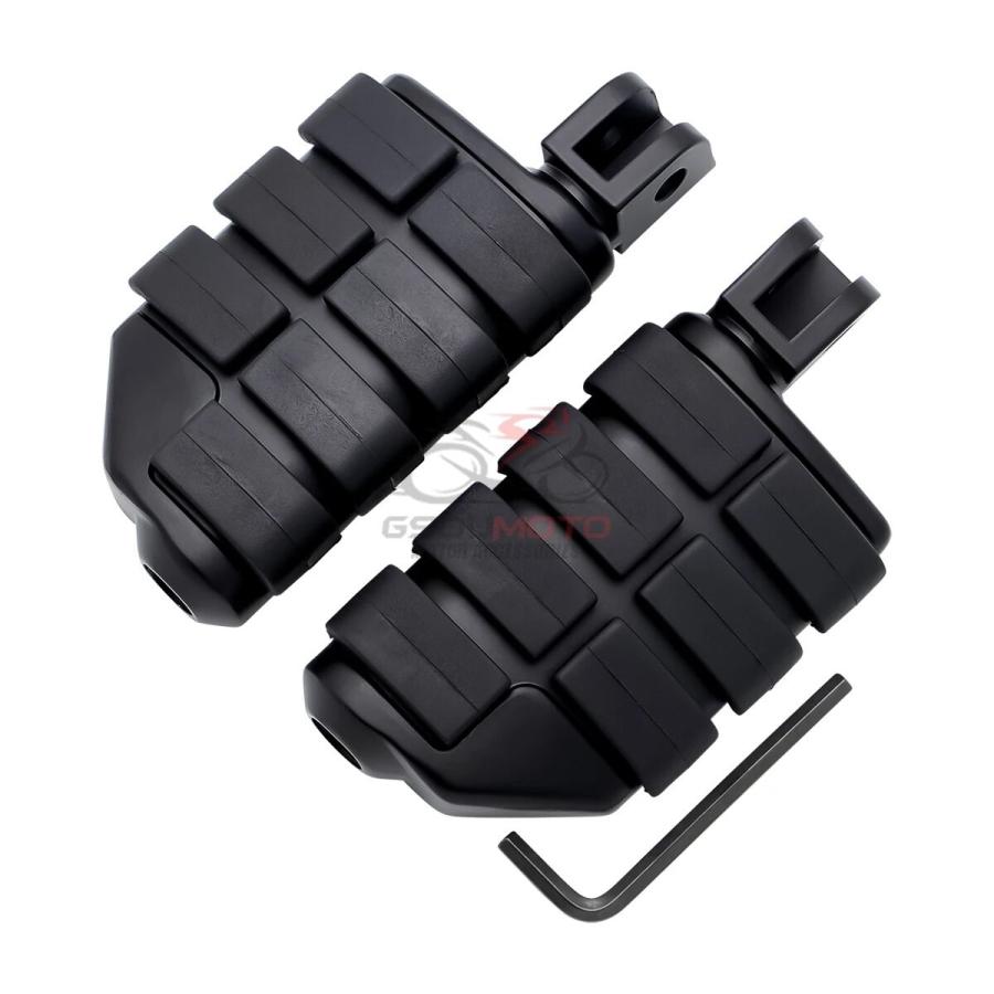 Motorcycle Front Rider Footrests Foot Pegs Floorbaords For Honda CanAm