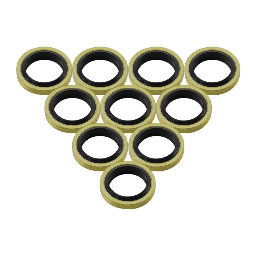 汎用品 バイク 10mm Banjo ホース ブレーキ 油圧 クラッチ Bolt Whers ガスケット KTM BMW ホンダ ヤマハ