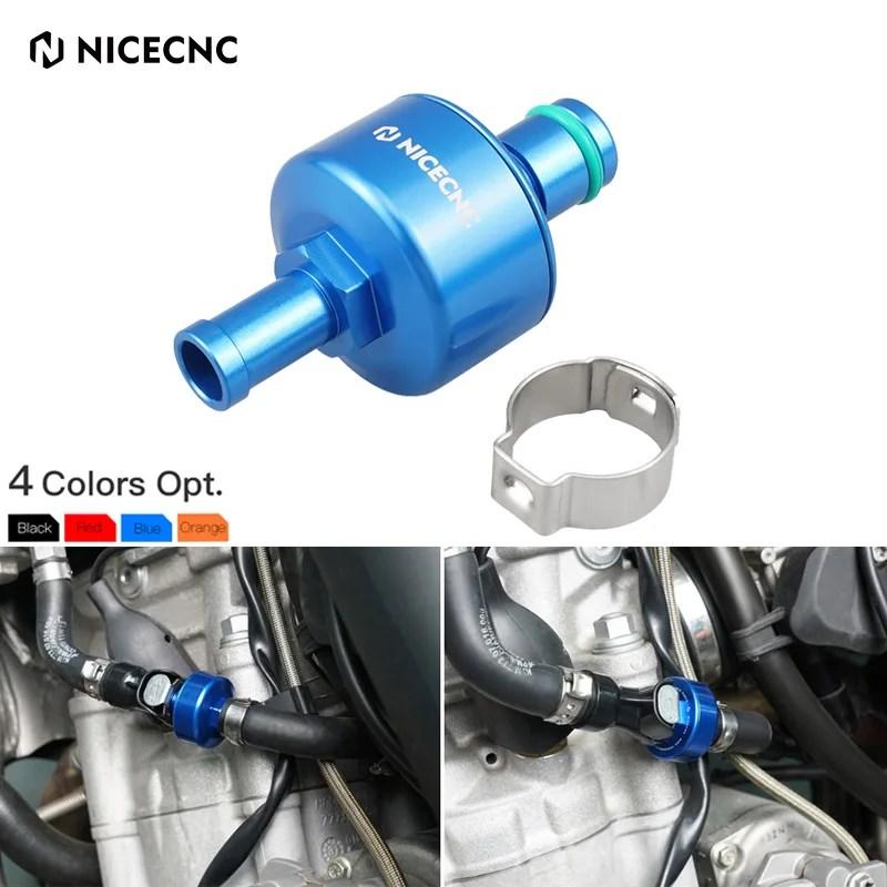 CNC Quick Disconnect Fuel Filter For Husqvarna HUSABERG FE FC FX 250