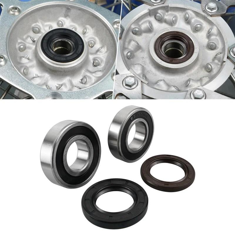 NICECNC リア ホイール Hub Bearing オイル Seal キット ヤマハ YZ125 YZ125X YZ250 YZ250F