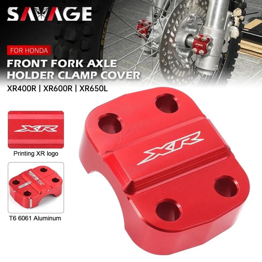 フロント フォーク Axle ホルダー Cランプ カバー ホンダ XR400R 1996年2004年 XR650L XR 400 R 650