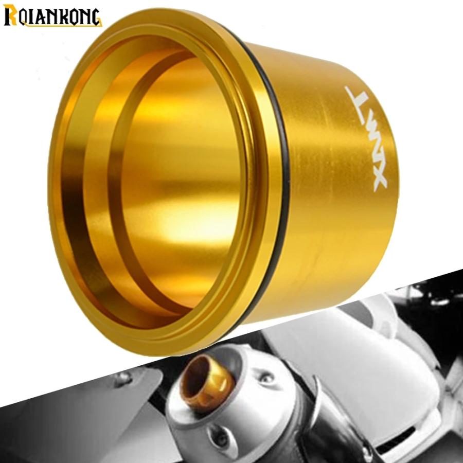 Motor Scooter TMAX560 Aluminum Exhaust Tip Cover For Yamaha T MAX TMAX