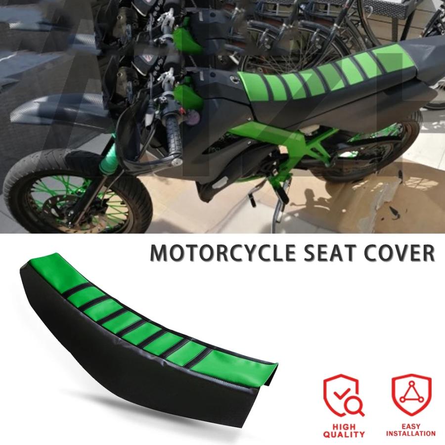 Motocross Rubber Soft Seat Cover Dirt Bike Pit For Kawasaki KLX KDX 125
