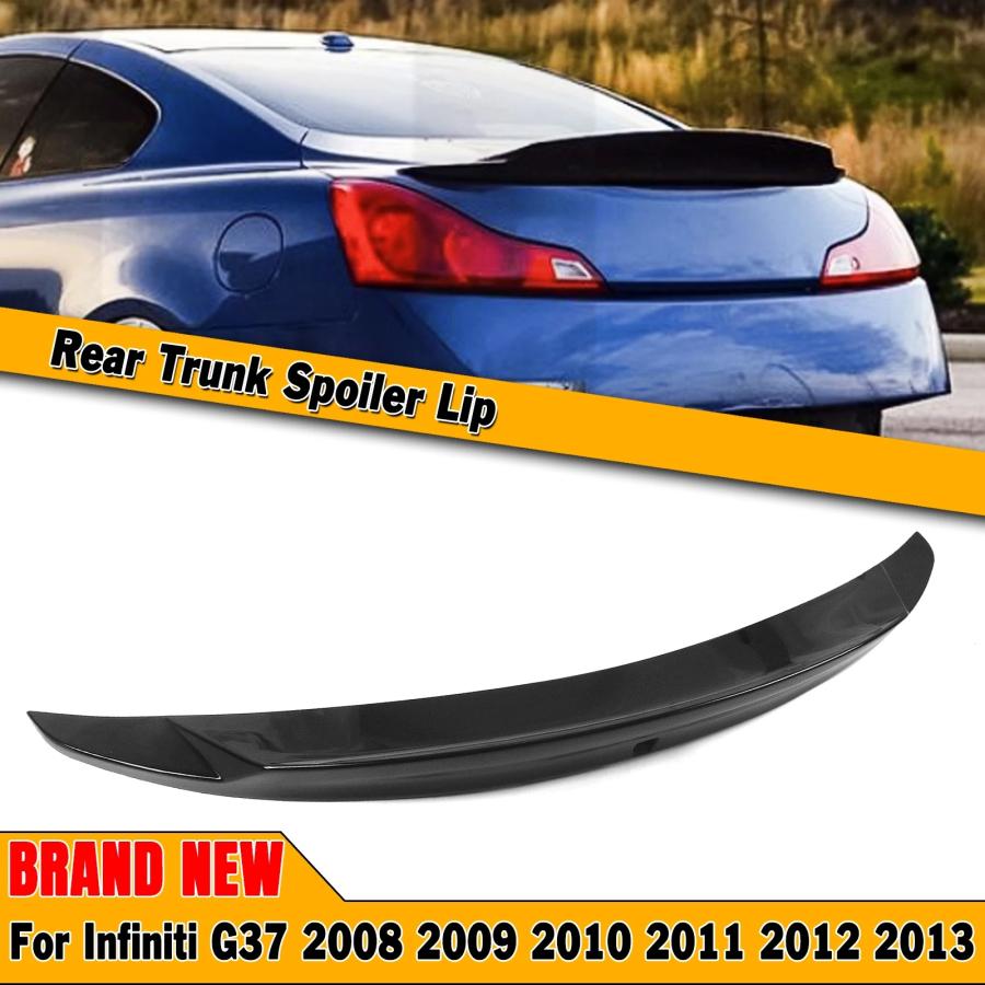 Rear Trunk Spoiler Lip Wing Tailgate Lid Splitter High Kick For