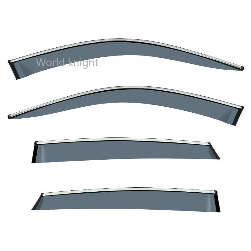 Side Window Deflectors / Rain Guards For Mazda MX-30 (2020-2025) – 2-Piece Set, Smoke Tint