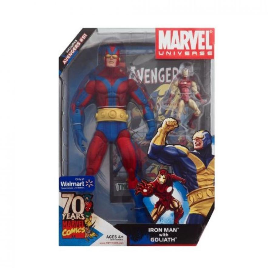 アベンジャーズ おもちゃ フィギュア Marvel Universe Gigantic Battles Iron Man With Goliath Red Variant 輸入品 Purrworld Com