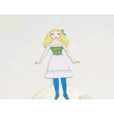 限定 不思議の国のアリス　着せ替え人形セット　Paper Doll Set｜ostuni｜02
