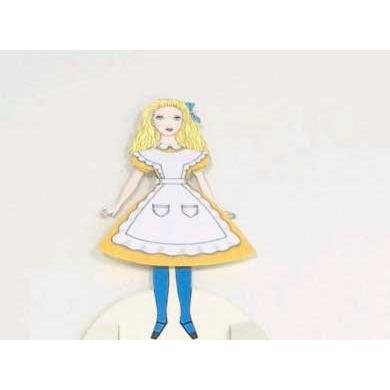 限定 不思議の国のアリス　着せ替え人形セット　Paper Doll Set｜ostuni｜03