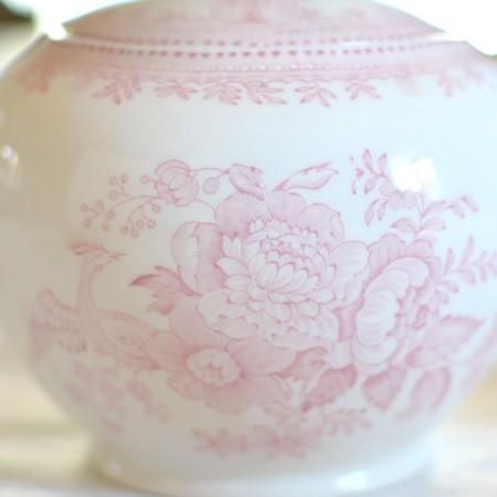 BURLEIGH（バーレイ） ピンクアジアティックフェザンツ ティーポット S