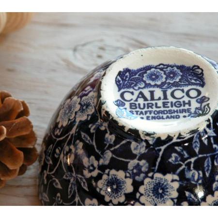 BURLEIGH バーレイ ブルーキャリコ シュガーボウル 大　 | BURLEIGH | 04