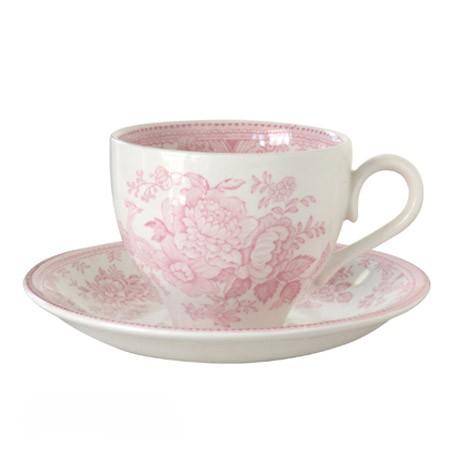 バーレイ burleigh ピンクフェリシティ　小皿2枚セット　新品未使用 バーレイ burleigh ピンクフェリシティ 小皿2枚セット 新品未使用