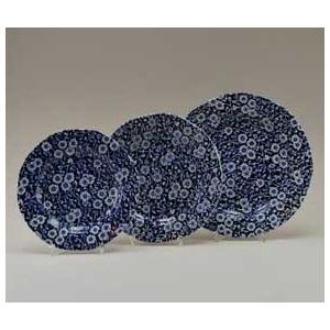 バーレイ プレート　burleigh サンドウィッチトレイ　ブルーキャリコ　新品 バーレイ プレート burleigh サンドウィッチトレイ ブルーキャリコ