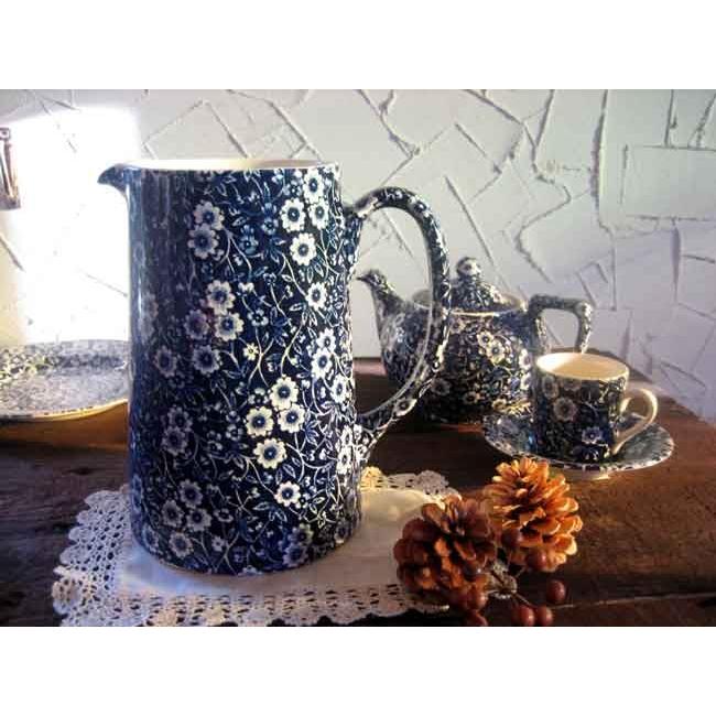 BURLEIGH バーレイ ブルーキャリコ タンカードジャグXL : ntm-twwe8719  