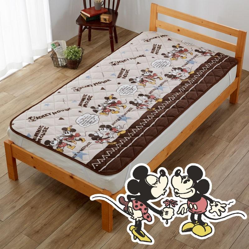 ミッキー ミニー あったか 敷きパッド パッドシーツ シングル 100 5cm丸洗い可 Micky グッズ パットシーツ 冬 Sb 336 Disney ディズニー インテリア Angie アンジー 通販 Yahoo ショッピング