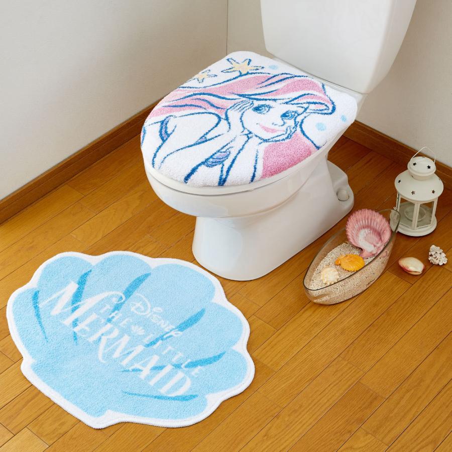 トイレマット 2点セット アリエル トイレマット セット トイレフタカバー トイレカバー ディズニープリンセス Disney ディズニー Sb 554 D インテリア Angie アンジー 通販 Yahoo ショッピング