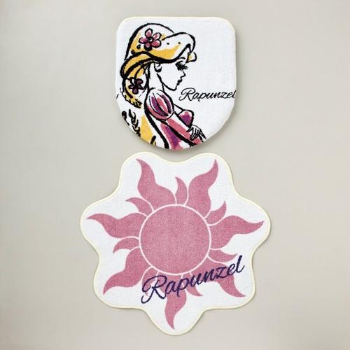 トイレマット 4点セット ラプンツェル トイレフタカバー トイレカバー スリッパ トイレットペーパーホルダーカバー ディズニープリンセス Disney ディズニー インテリア Angie アンジー 通販 Yahoo ショッピング