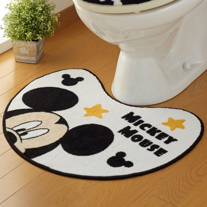 トイレマット 4点セットミッキー トイレフタカバー トイレカバー トイレマット スリッパ トイレットペーパーホルダーカバー Sb 139 T 50 T 51 Disney ディズニー インテリア Angie アンジー 通販 Yahoo ショッピング