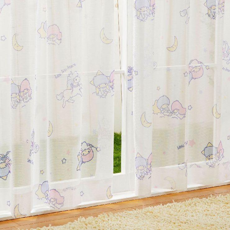 キキ ララ キキララ 2級 遮光 遮熱 カーテン レース 4枚セット 幅100 0cm丈 サンリオ リトルツインスターズ 丸洗い可 キャラクター Sb 519 S Sb 5 S インテリア Angie アンジー 通販 Yahoo ショッピング
