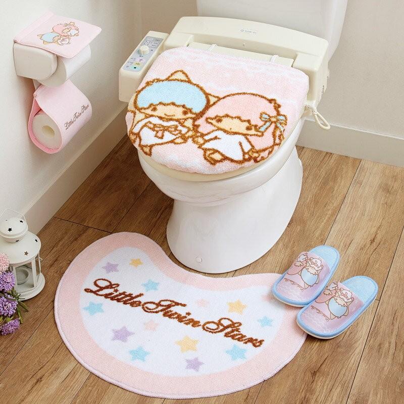 トイレマット 4点セットキキララ トイレフタカバー トイレカバー トイレマット スリッパ トイレットペーパーホルダーカバー Sanrio サンリオ インテリア Angie アンジー 通販 Yahoo ショッピング