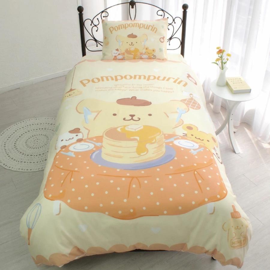 sanrio ポムポムプリン 布団カバー、シーツ、ピローケース（枕