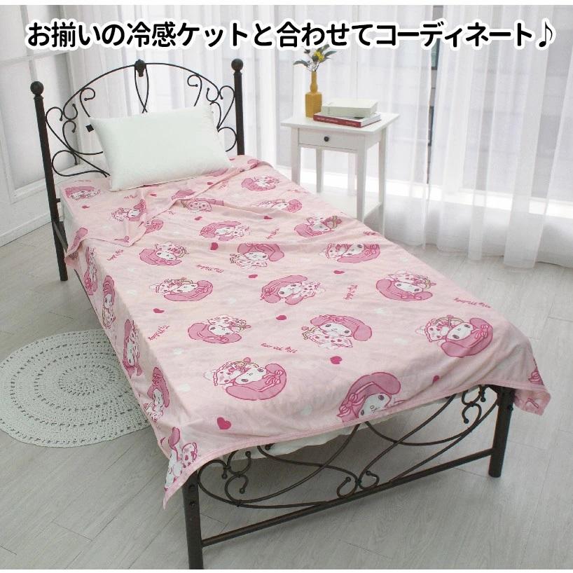 激レア 希少 マイメロディ ラブうさ 敷きパット 寝具 サンリオ おひるねマット sanrio（サンリオ） マイメロディひんやり冷感敷きパッドシーツ