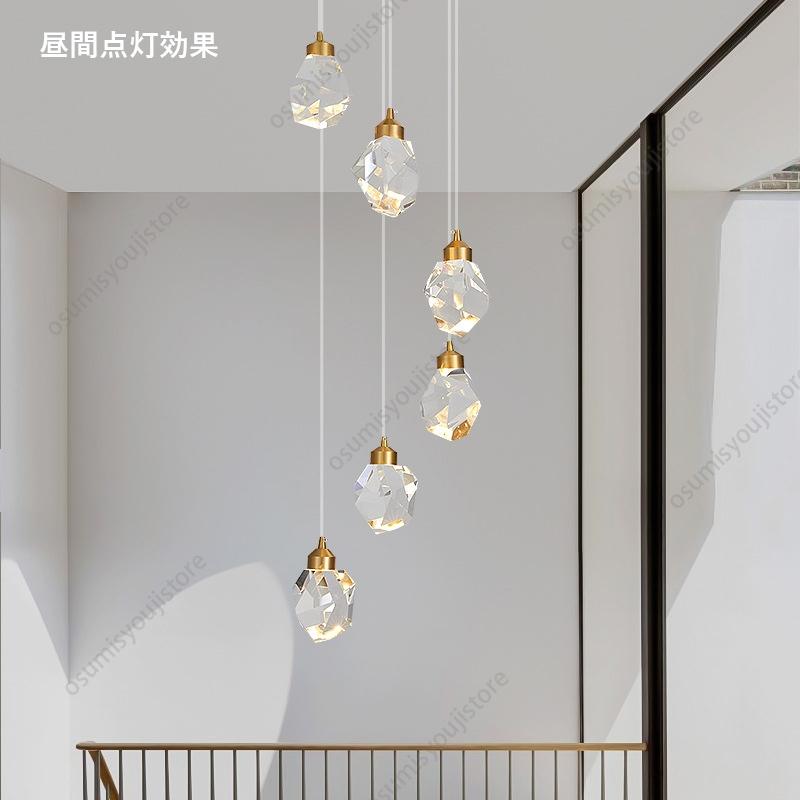 LED ペンダントライト 水晶ガラス 北欧 おしゃれ 星 菱形 多面体 LED ペンダントライト 水晶ガラス 北欧 おしゃれ 星 菱形 多面体