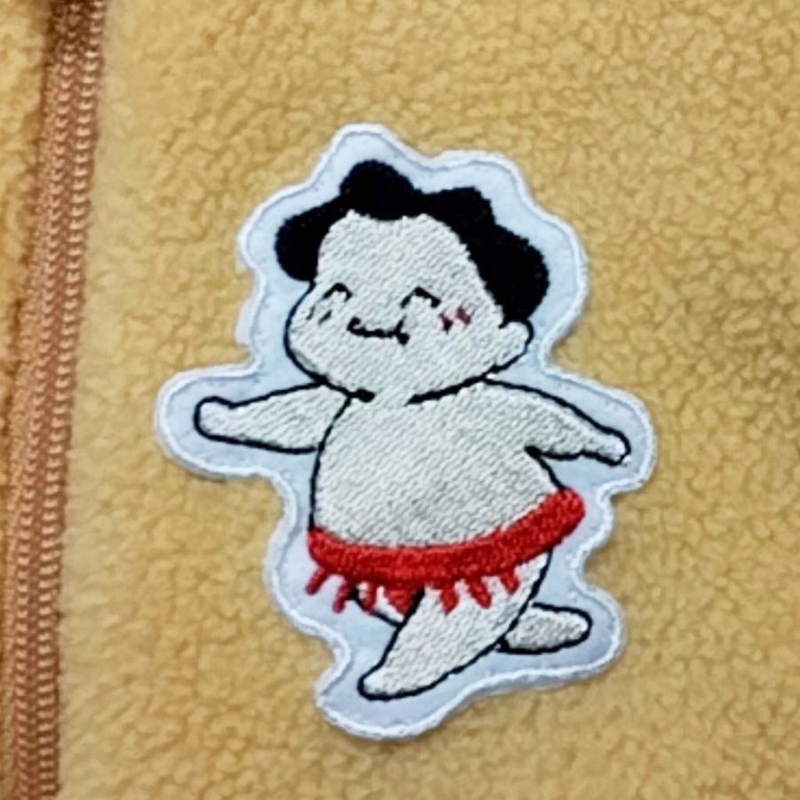 お相撲ちゃん 刺繍ワッペン お相撲ちゃんプロジェクト商品 : お相撲