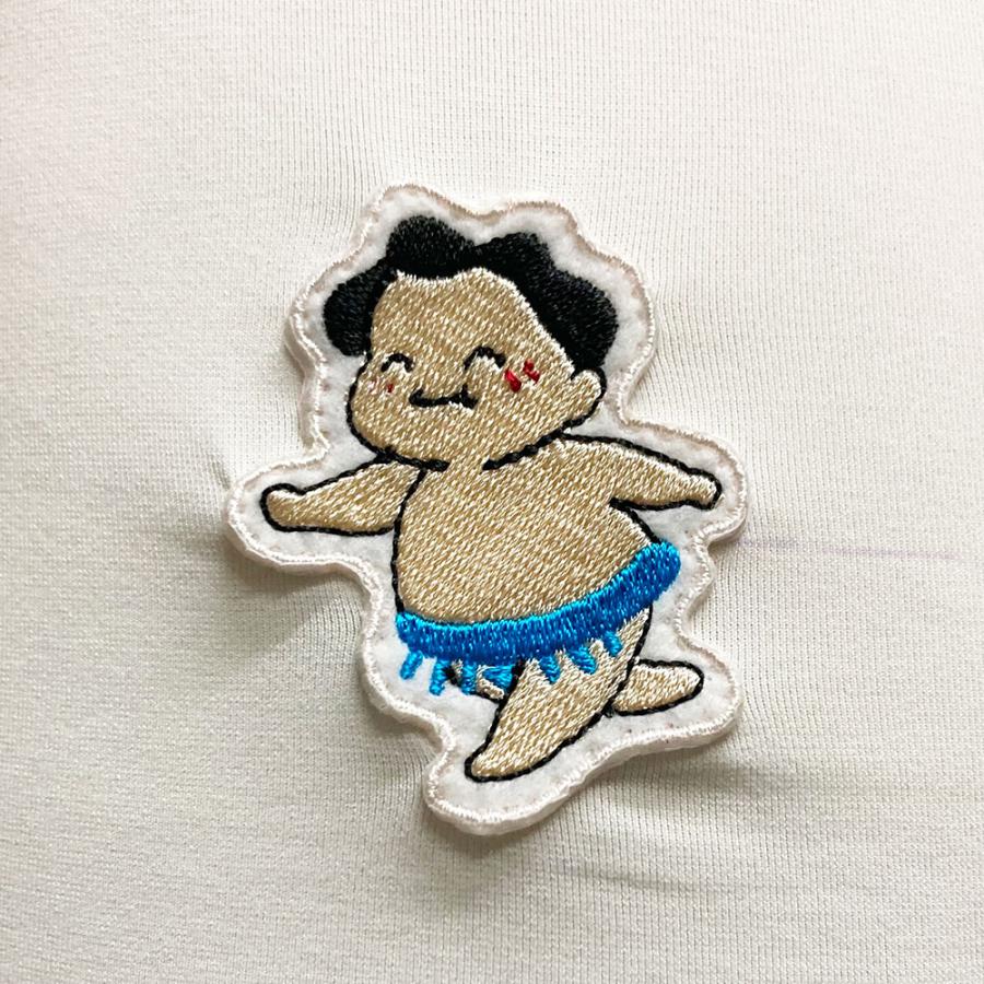 お相撲ちゃん 刺繍ワッペン お相撲ちゃんプロジェクト商品 : お相撲
