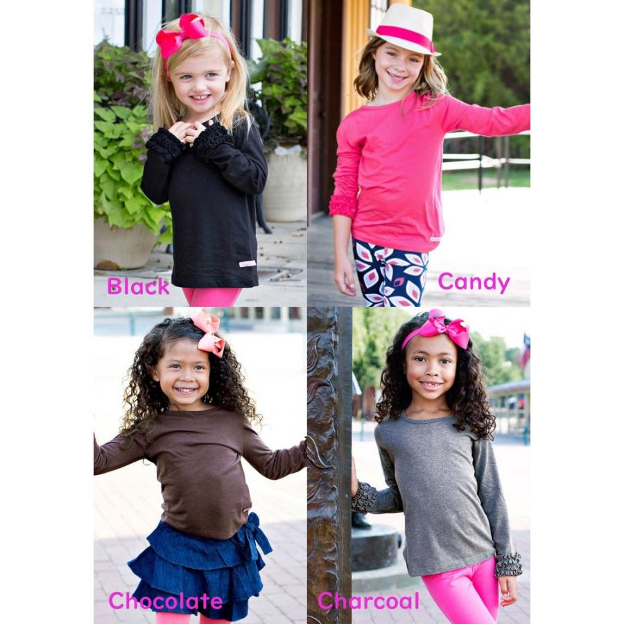 ラッフルバッツ Ruffle Butts フリル袖 長袖 Tシャツ アンダーシャツ 