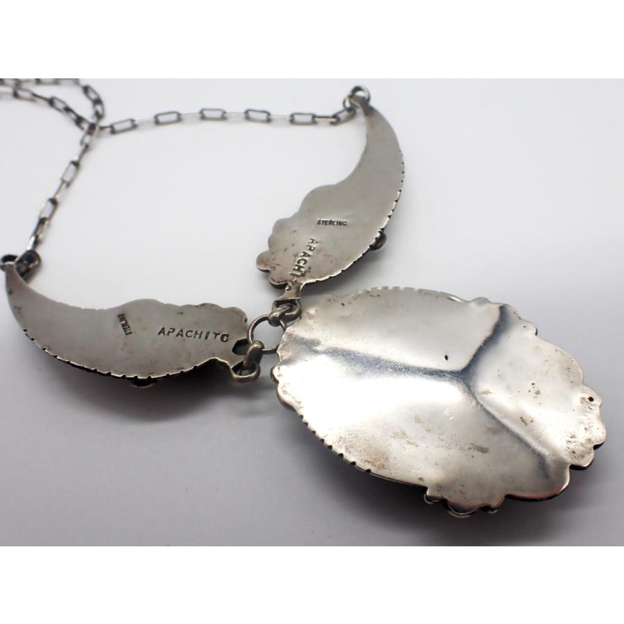 ナバホ族 APACHTIC インディアンジュエリー STERLING : アンティーク