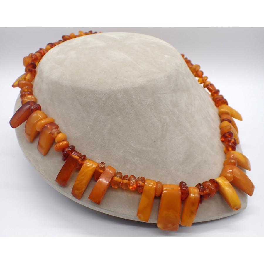 ロイヤルアンバー ネックレス 古代デザイン : 3107477-t  