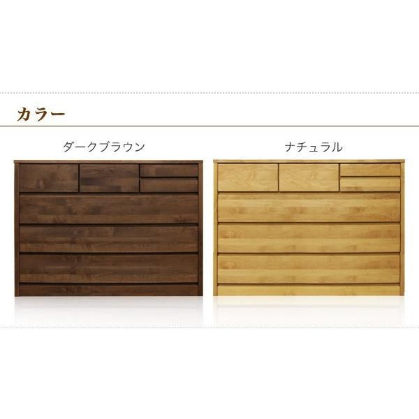 チェスト 収納 おしゃれ 木製 白 120cm 衣類収納 コンパクト タンス 