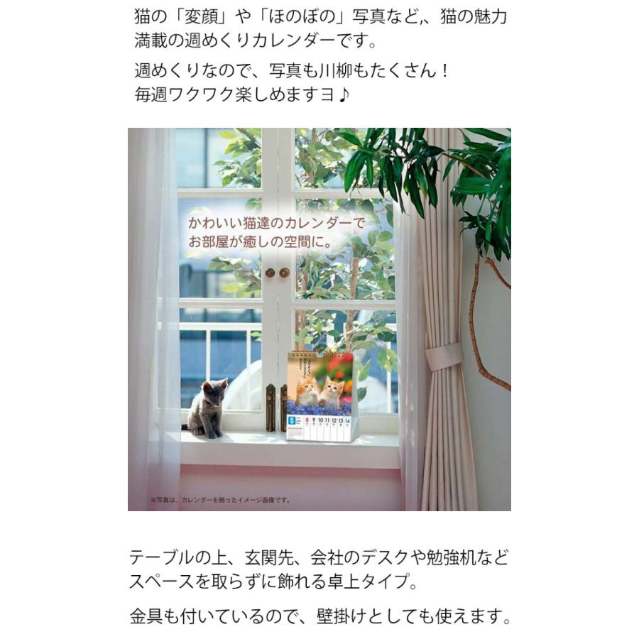 カレンダー 22 卓上 だってネコだもの 週めくり 川柳カレンダー 22年 令和4年 日本製 日曜始まり 猫カレンダー 動物カレンダー ホワイトデー Ac Acl 567 薔薇雑貨のおしゃれ姫 通販 Yahoo ショッピング