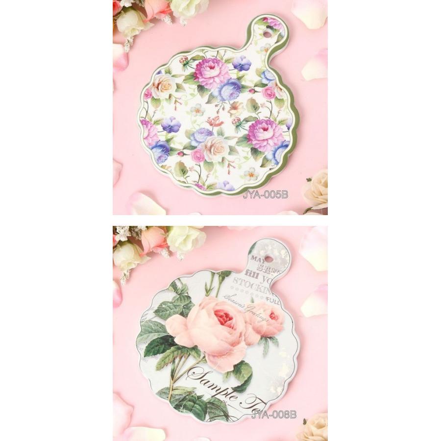 鍋敷き ローズ壁掛け ホットプレート 花柄 キッチン雑貨 陶器 鍋敷き ローズ壁掛け ホットプレート 花柄 キッチン雑貨 陶器
